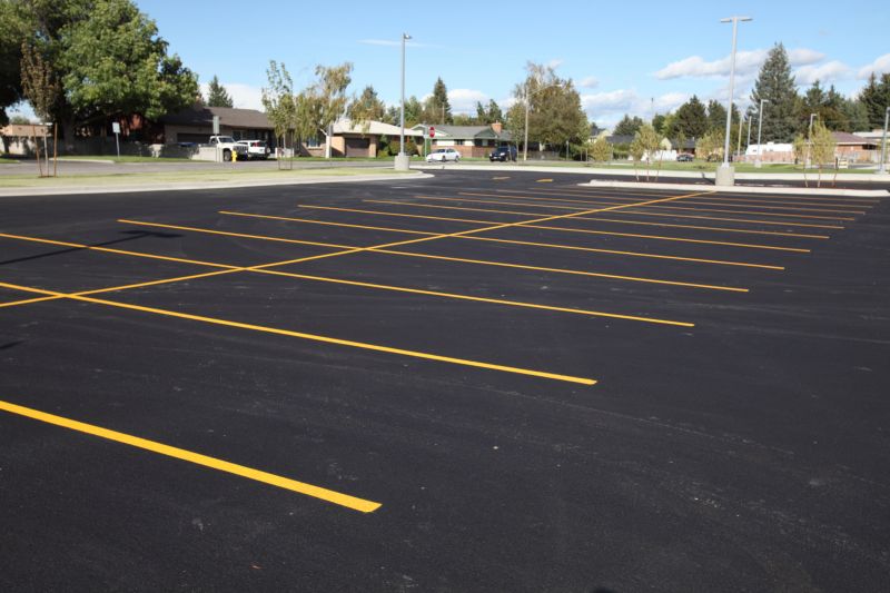 Finished Parking Lot Leveling 1