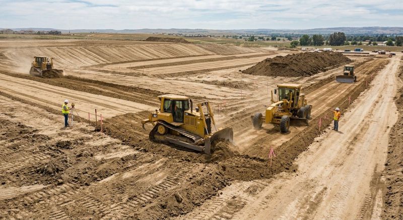 Site Grading Service in Houston, TX